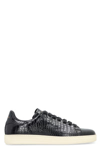Warwick leather low-top sneakers